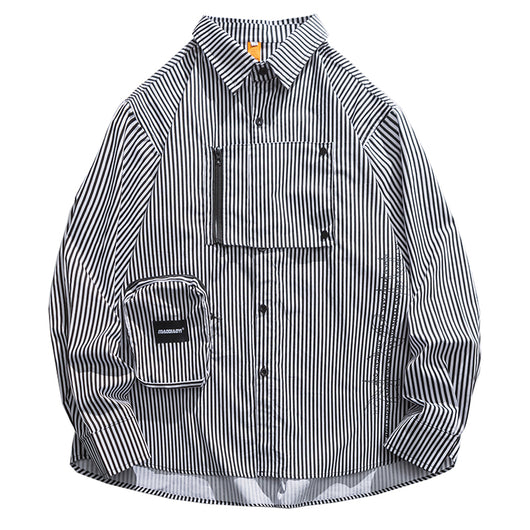 Camisa Suelta Estilo Boyfriend para Hombre - Casual Street - Image 5