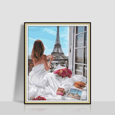 Cuadro Digital Pintura al Óleo Atmósfera Romántica