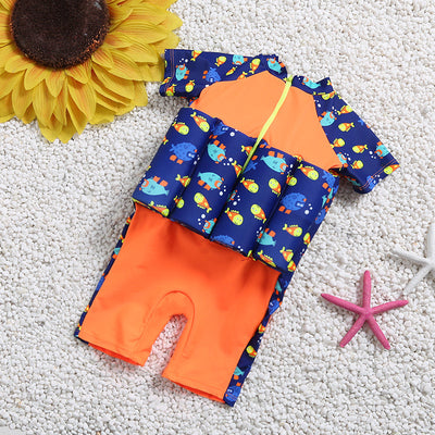 Traje de Baño Flotador para Bebés y Niñas - Enterizo de Seguridad Acuática - Image 5