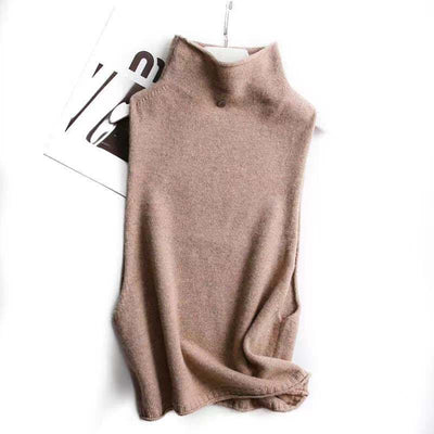 Polera Cuello Alto Básica Mujer - Ajuste Perfecto - Image 8