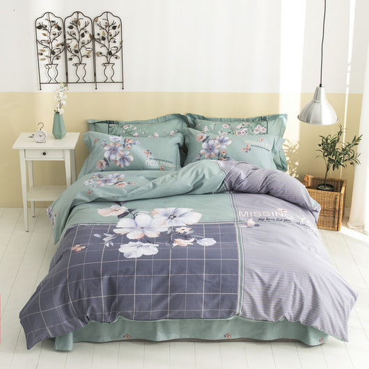 Juego de Cama de Algodón 4 Piezas Premium - Image 11
