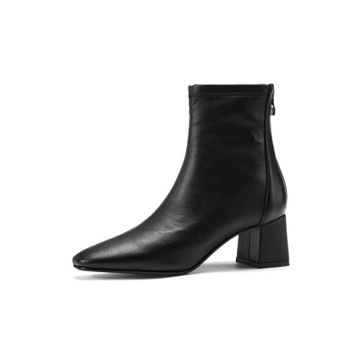 Zapatos de Tacón Alto Elásticos Rectangulares Slim - Comodidad Diaria Versátil - Image 19