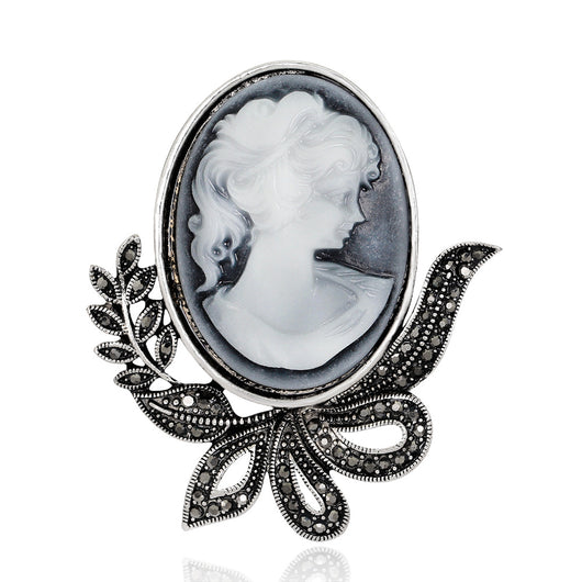 Broche Vintage de Aleación con Diamantes Incrustados - Image 6