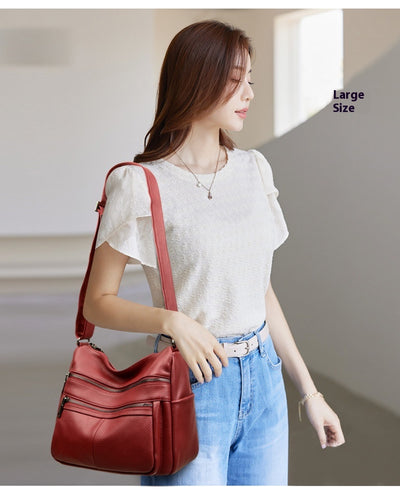 Bolso Mensajero de Cuero Genuino Primera Capa - Estilo Profesional - Image 27