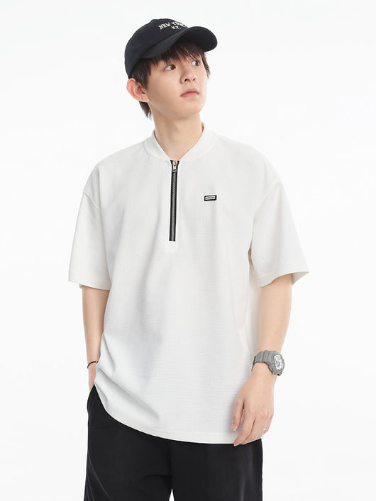 Playera Casual con Cierre Frontal para Hombre - Image 13