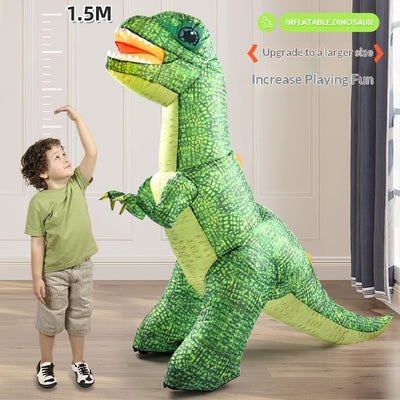 Dinosaurio Inflable Gigante con Simulación Eléctrica para Niños