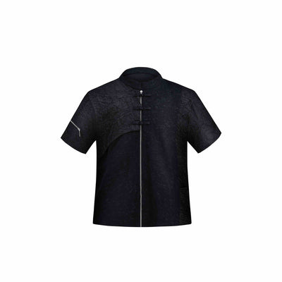 Camiseta Suelta con Hombros Acolchados y Diseño Moderno - Image 5