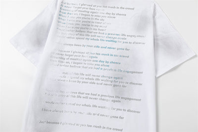 Camiseta de Algodón con Estampado de Letras para Hombre - Image 21