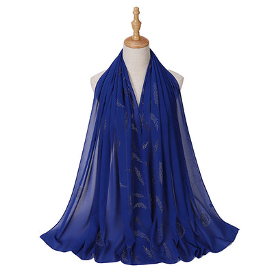 Pañuelo Elegante con Strass Cerrado para Mujer - Accesorio de Moda Versátil - Image 8
