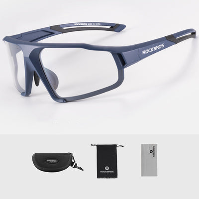 Gafas de Ciclismo Polarizadas con Cambio de Color Protección Contra Viento y Arena - Image 4