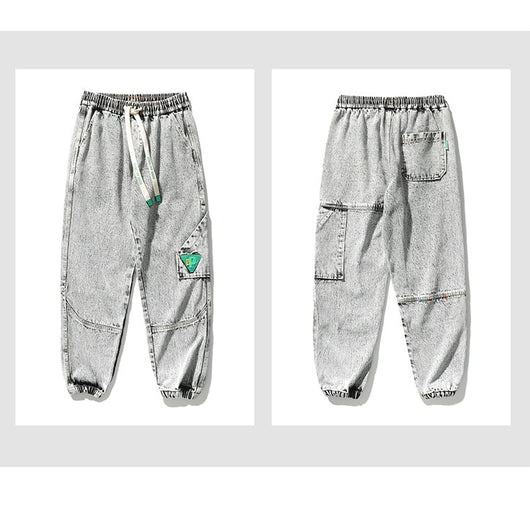 Pantalones Hombre Corte Relajado Ajuste Cónico - Image 16
