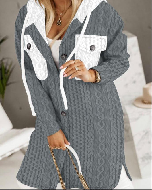 Abrigo con Capucha para Mujer - Diseño Moderno - Image 18