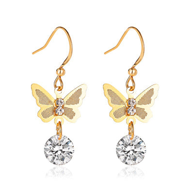 Aretes Cortos de Zirconia: Elegancia y Estilo Moderno - Image 9