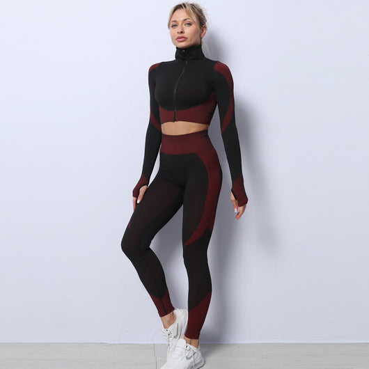 Conjunto Deportivo Mujer Sin Costuras - Yoga y Fitness - Image 9