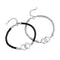 Pulsera de Plata Entrelazada para Parejas - Conexión Infinita