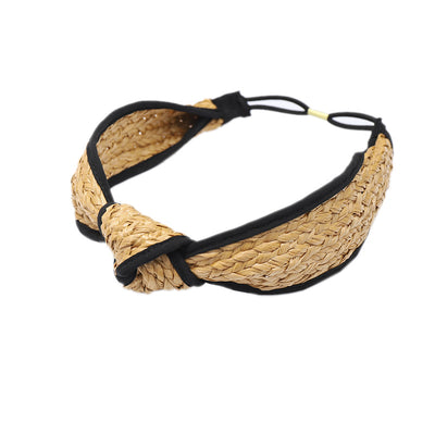 Diadema Tejida a Mano de Rafia Ancha - Accesorios para Cabello Literarios - Image 20