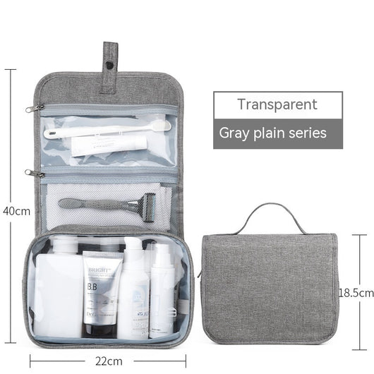 Bolsa de Aseo Organizadora de Viaje Impermeable con Gran Capacidad para Hombre - Image 10