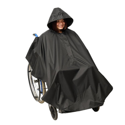 Poncho Impermeable Reflectante para Silla de Ruedas y Scooter de Movilidad - Image 6