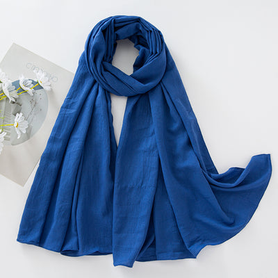Pañuelo de Rayón Natural con Efecto Arrugado - Accesorio Versátil para Bolso - Image 59