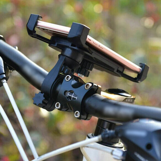 Soporte Universal de Manillar 360° para Teléfono - Bicicleta, Moto y Scooter