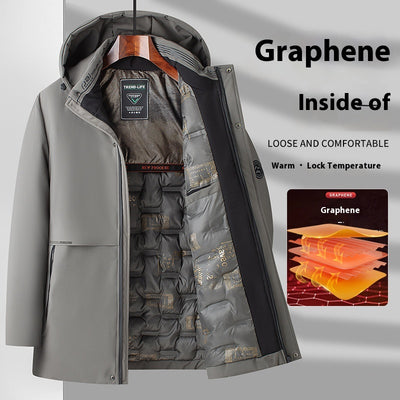 Chaqueta Acolchada de Invierno con Grafeno