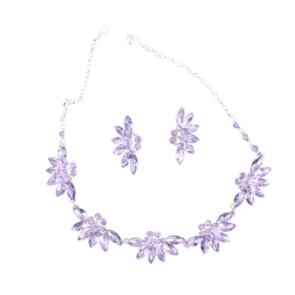 Adornos para el Cabello Nupcial con Flores de Cristal Aleación