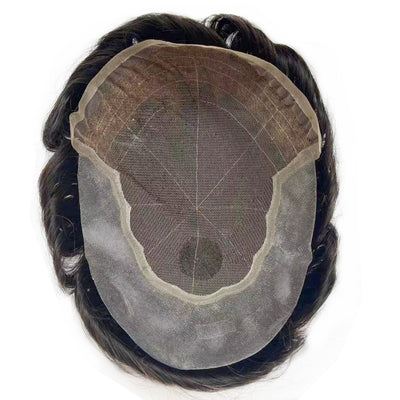 Peluca Capilar Frontal para Hombre con Encaje - Image 2