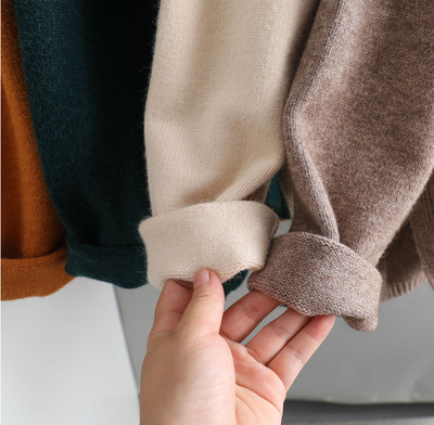 Suéter Oversize Básico para Otoño e Invierno - Image 21