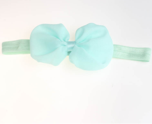 Diadema Infantil con Moño de Gasa Estilo Europeo y Americano - Image 25