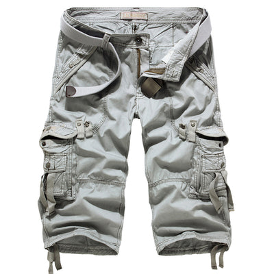 Pantalones Cortos Cargo con Múltiples Bolsillos para Playa - Image 7