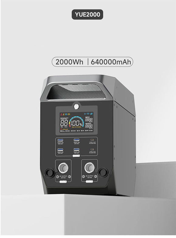 Generador Portátil 2000W 200V - Energía Móvil para Exterior