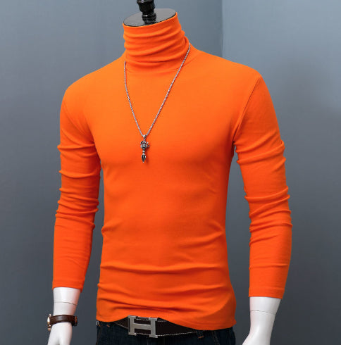 Polera de Algodón con Cuello Semifruncido de Manga Larga - Image 6