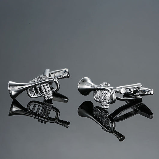 Gemelos de Notas Musicales en Latón - Colección Brass Music Series - Image 5