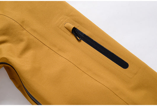 Traje de Esquí Unisex Impermeable y Cortaviento con Doble Capa Térmica - Image 45