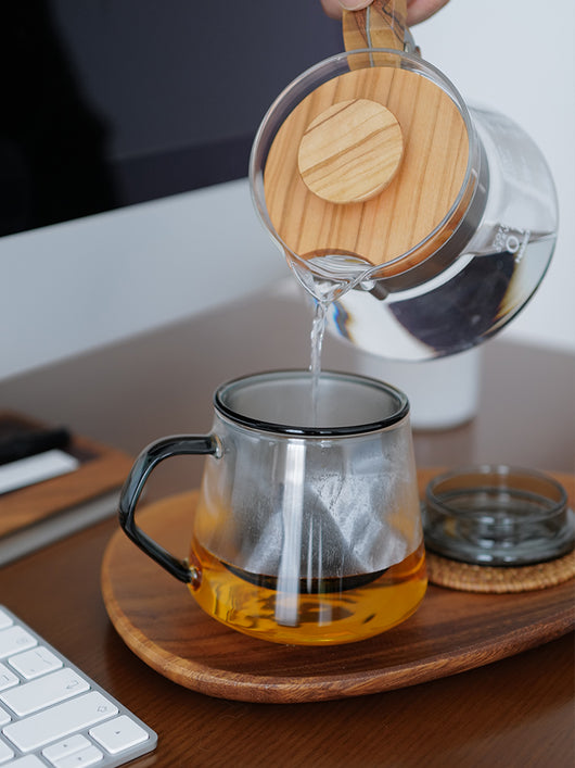 Vaso Infusor de Té con Filtro Integrado Resistente al Calor - Image 3