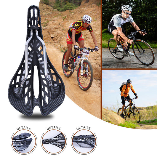 Sillín de Carbono Hueco para Bicicleta de Montaña y Ruta - Asiento Deportivo Ligero - Image 8