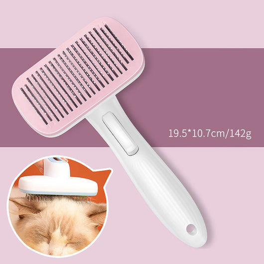 Peine Deslanador Automático para Perros y Gatos - Removedor de Pelo con Un Click - Image 8