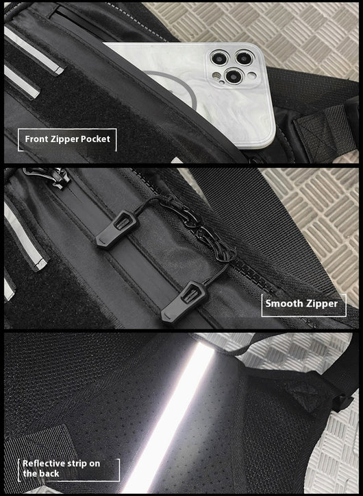 Bolsa Táctica Reflectante con Estilo Mecánico para Herramientas - Image 21