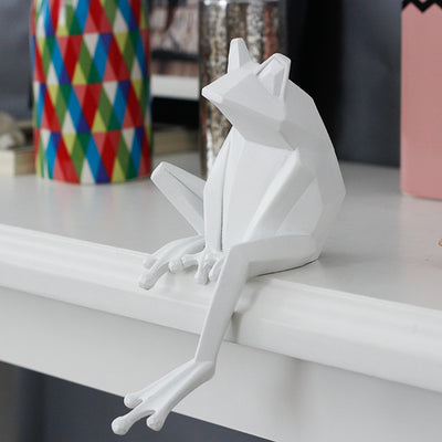 Adornos de Resina Rana Origami - Decoración Nórdica Moderna - Image 7