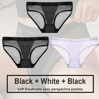 Set de 3 Panties Invisibles de Poliéster para Mujer - Image 33