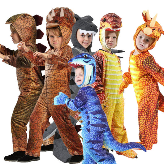 Disfraz de Dinosaurio T-Rex y Triceratops para Niños - Pijama Mascota Cómodo - Image 7