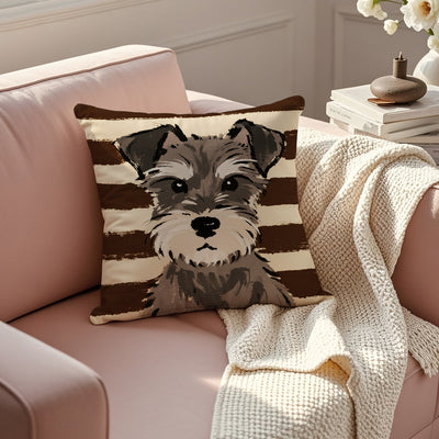 Funda de Almohada Schnauzer Adorable - Diseño Cartoon Perro - Image 24