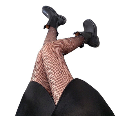 Medias de Red Alphabet Negras Rita Lo Moon - Image 7