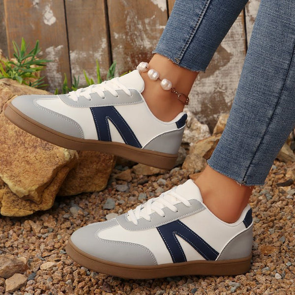 Zapatillas de Entrenamiento Planas Alemanas a Juego para Mujer