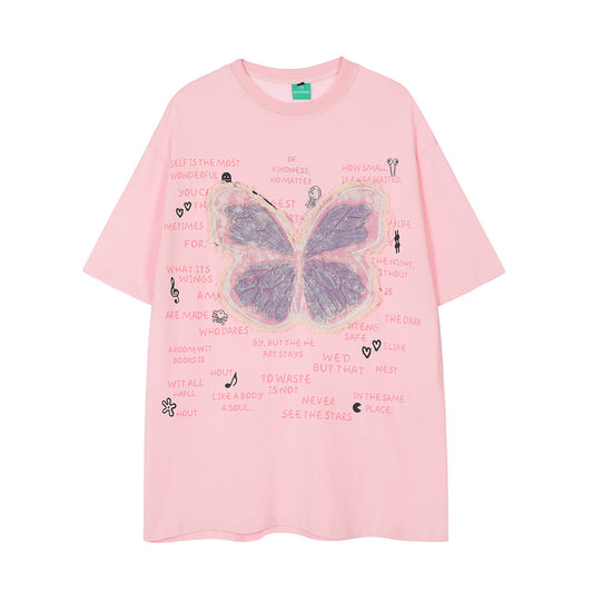 Playera Casual Mariposa para Hombre - Cómoda y Versátil