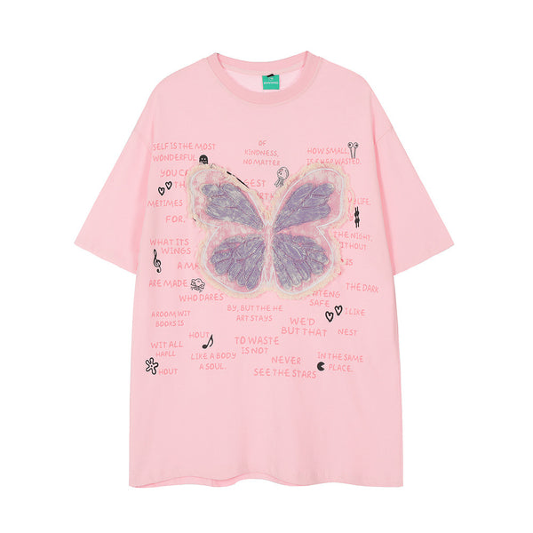 Playera Casual Mariposa para Hombre - Cómoda y Versátil