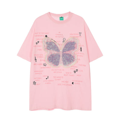 Playera Casual Mariposa para Hombre - Cómoda y Versátil