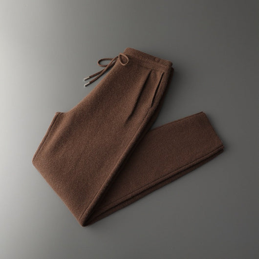 Pantalones Casuales de Cachemira Suelta para Hombre - Image 3