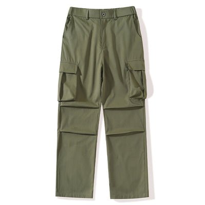 Pantalones de Trabajo Casuales para Hombre con Múltiples Bolsillos - Image 9