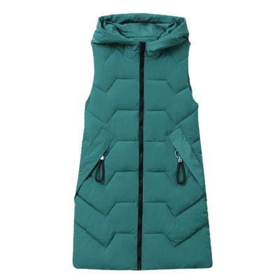 Chaleco Acolchado de Algodón para Mujer Talla Grande - Image 5